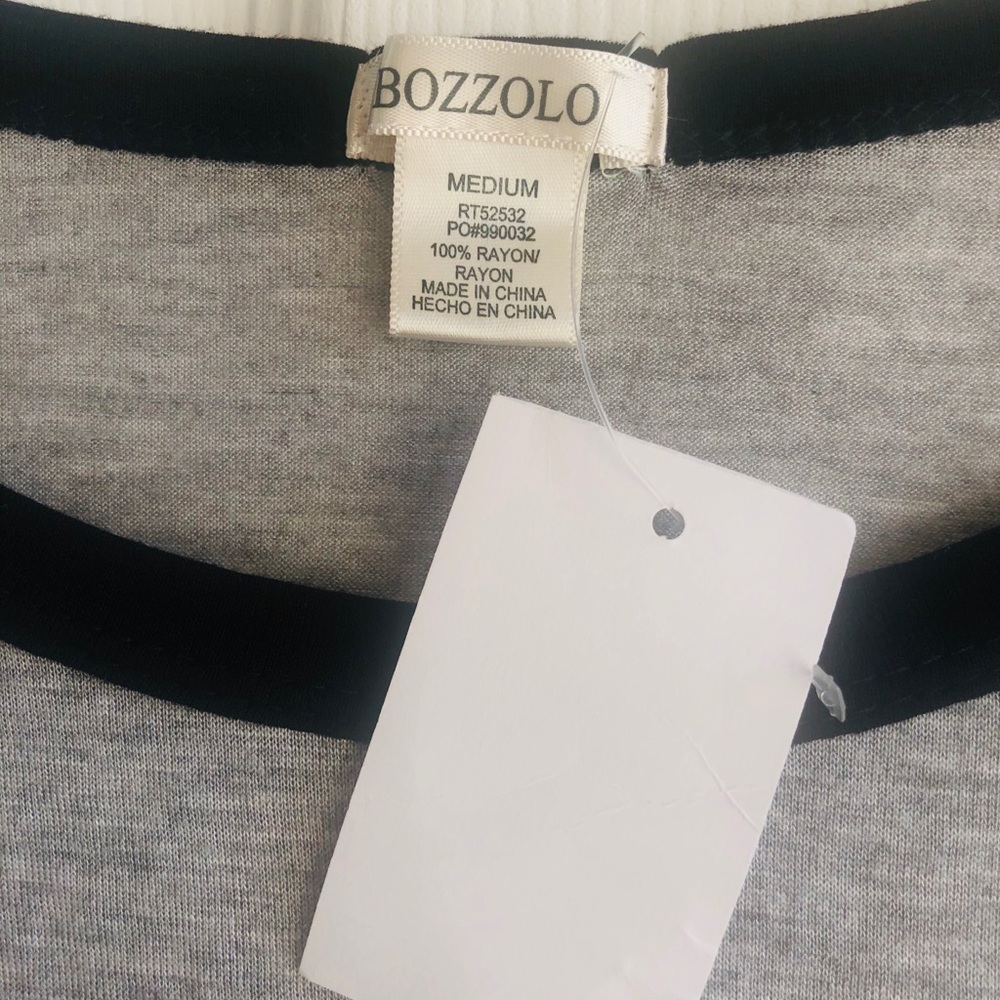 NWT Ringer Tee Crop Top - Picture 3 of 3